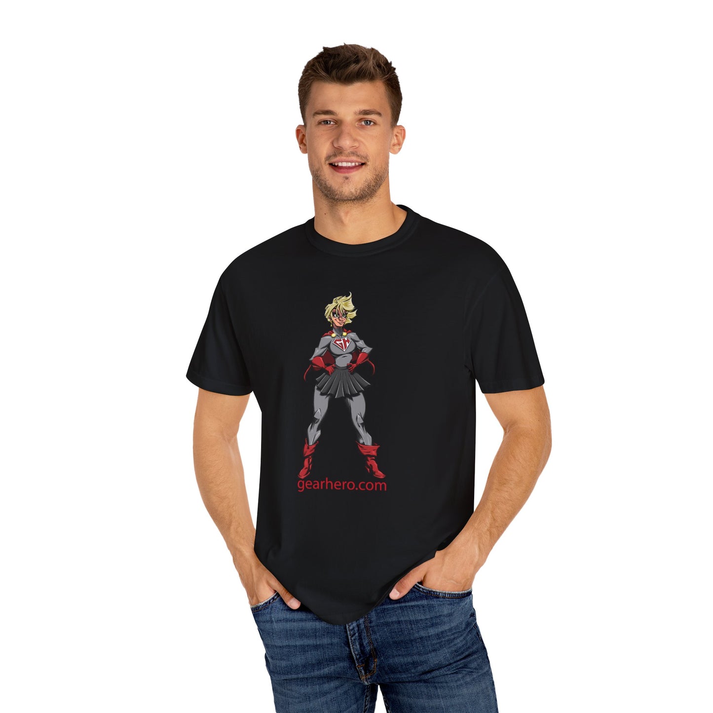 Mrs. Hero Unisex Garment-Dyed T-shirt