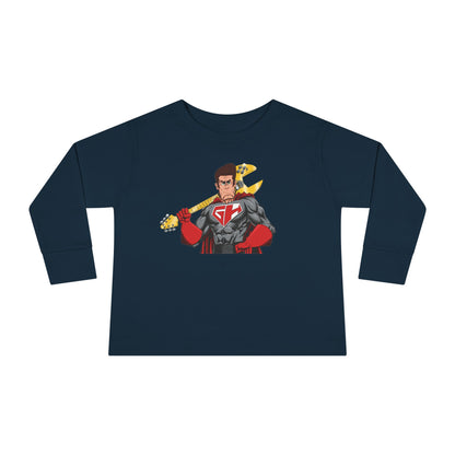 Golden Guitar Hero Toddler Long Sleeve Tee
