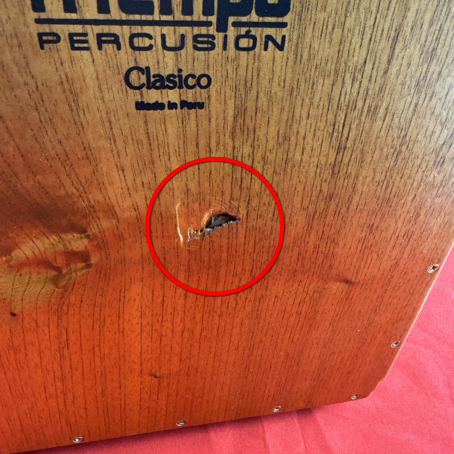 [USED] A Tempo Percussion Peruvian Classic Cajon (See Description)