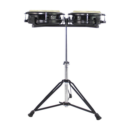 Toca TCCD-10-11S 10" & 11" Commuter Conga Set w/Double Stand, Black