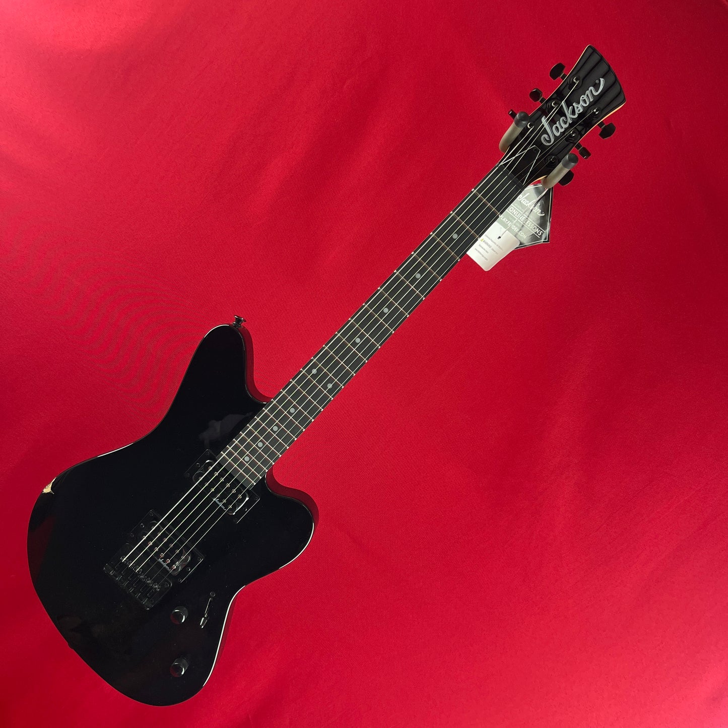 [USED] Jackson JS22 SF HT JS Series Surfcaster Electric Guitar, Gloss Black (See Description)