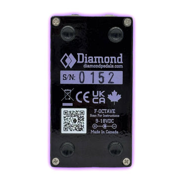 Diamond F-Octave Classic Fuzz, Midnight Sparkle (Gear Hero Exclusive)