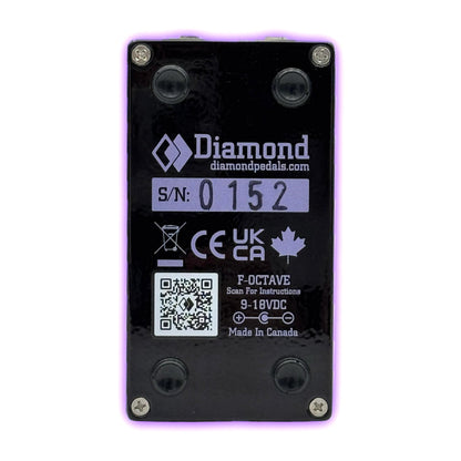 Diamond F-Octave Classic Fuzz, Midnight Sparkle (Gear Hero Exclusive)