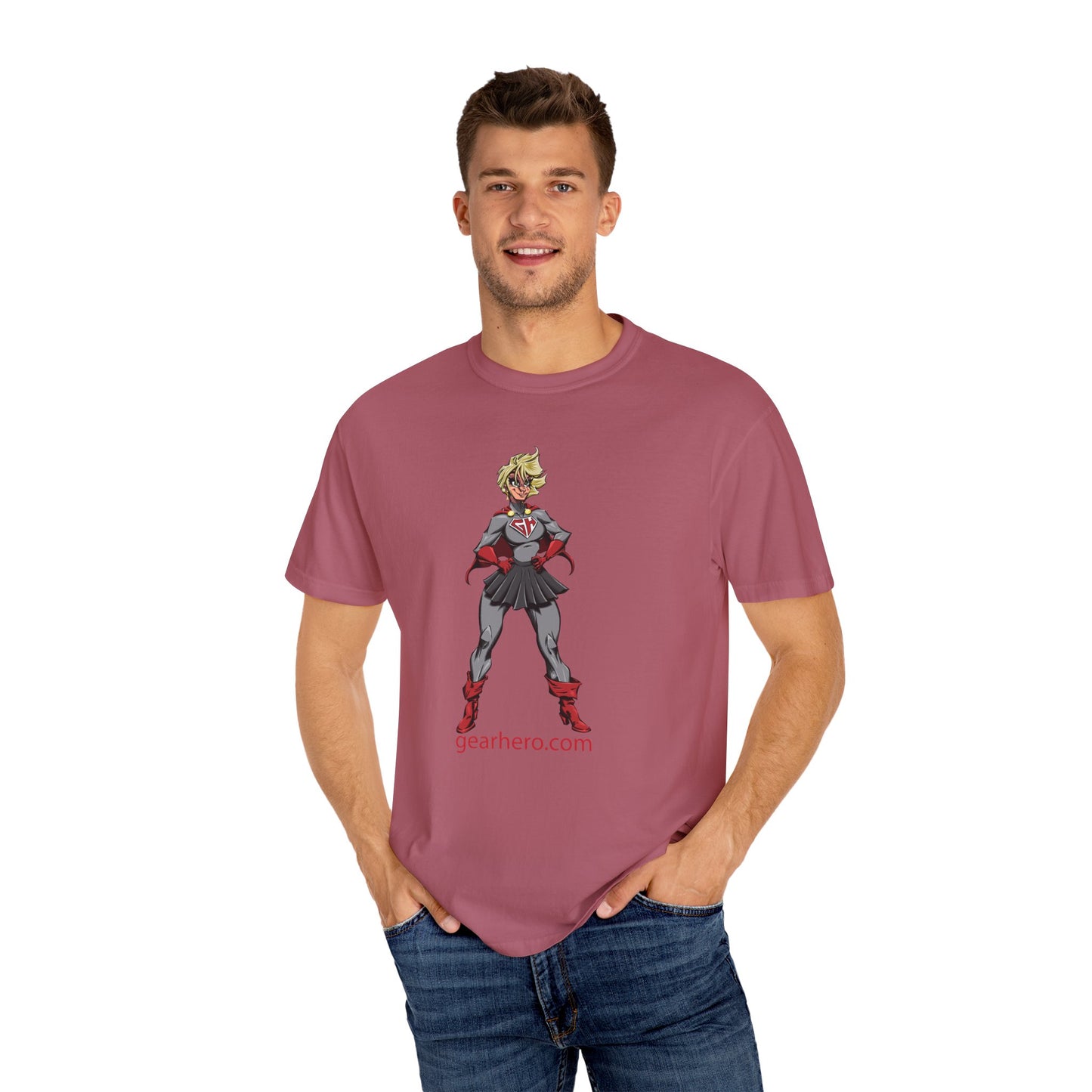 Mrs. Hero Unisex Garment-Dyed T-shirt