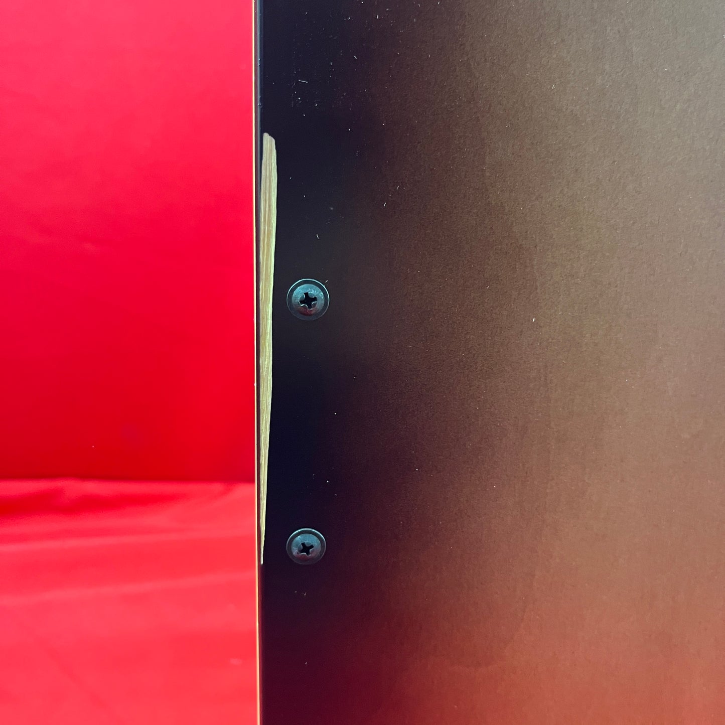 [USED] Meinl Percussion WC100EB Woodcraft Series String Cajon, Espresso Burst (See Description)