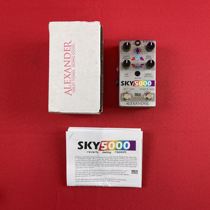 [USED] Alexander Pedals Sky 5000 Delay and Reverb