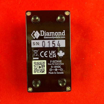 [USED] Diamond F-Octave Classic Fuzz, Midnight Sparkle (Gear Hero Exclusive) (See Description)