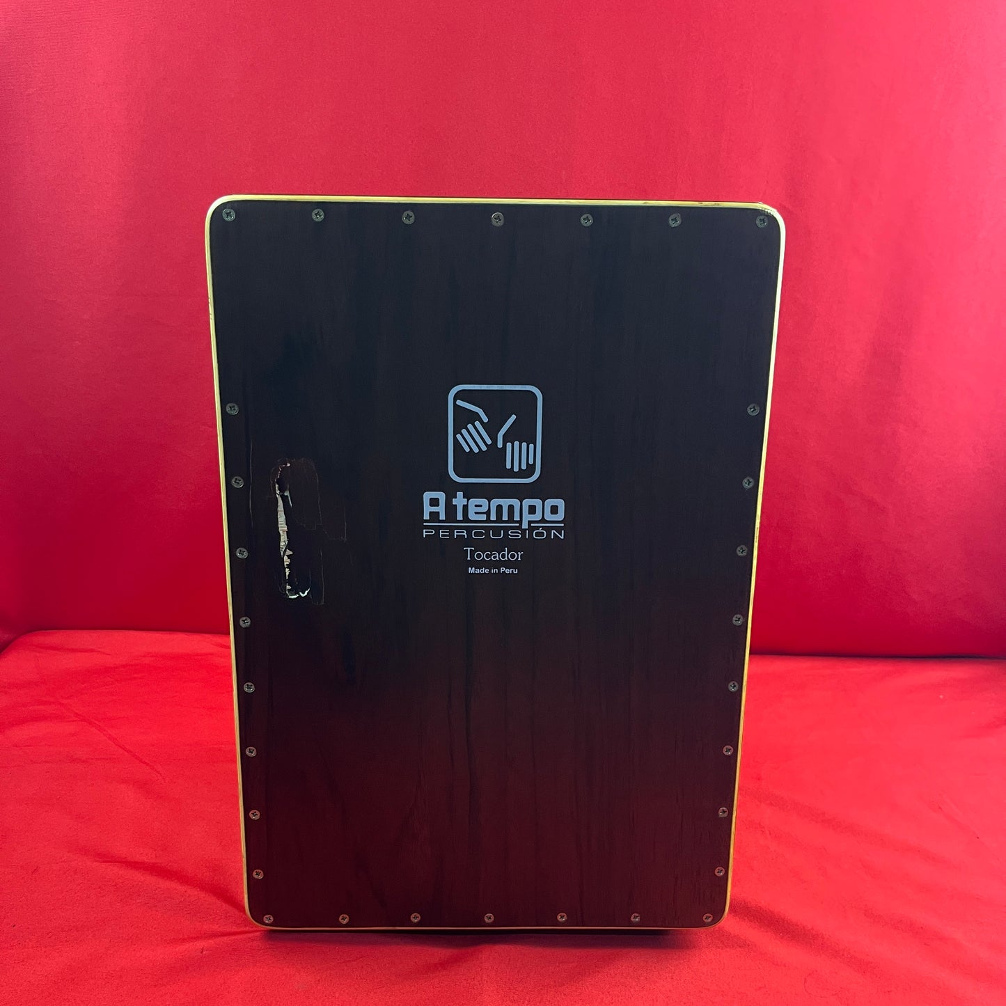 [USED] A Tempo Percussion Rayado Cajon, Striped (See Description)