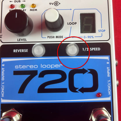 [USED] Electro-Harmonix 720 Stereo Looper (See Description)