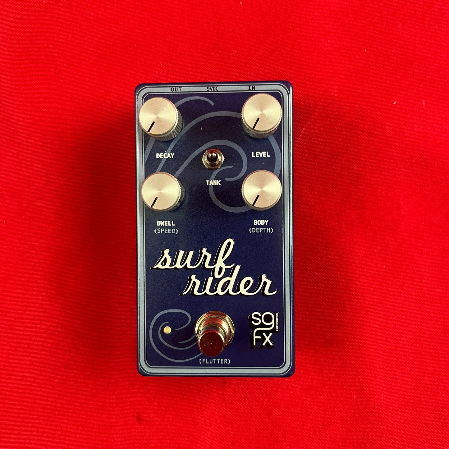 [USED] SolidGoldFX Surf Rider IV Spring Reverb