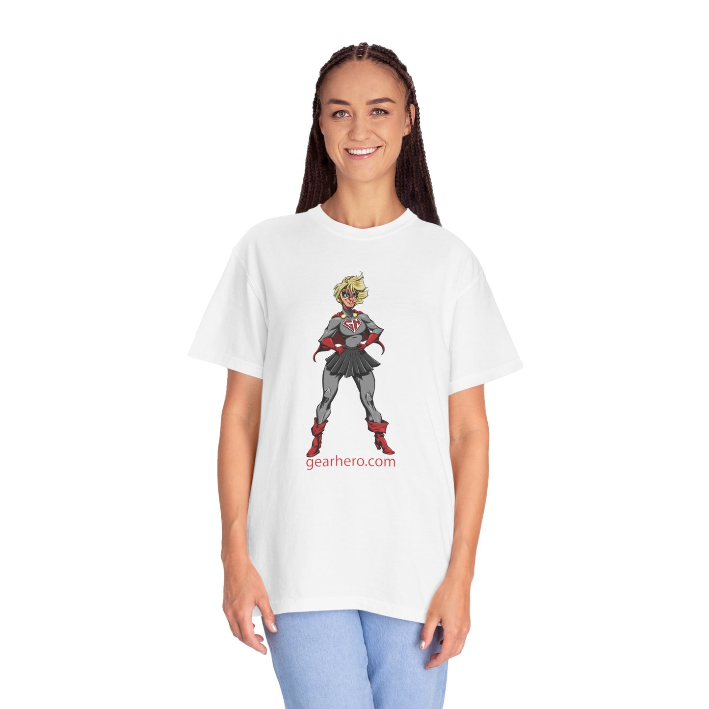 Mrs. Hero Unisex Garment-Dyed T-shirt