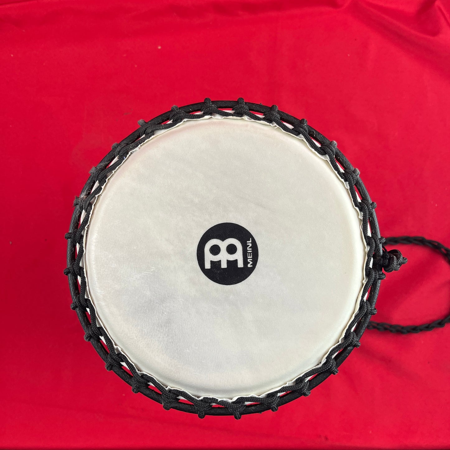[USED] Meinl Percussion ATD-L 8x16" African Talking Drum w/Mahogany Wood Shell and Wooden Beater