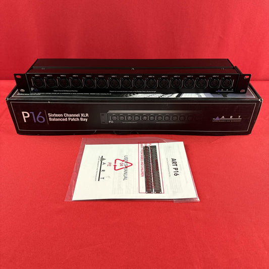 [USED] ART P16 XLR Balanced Patchbay