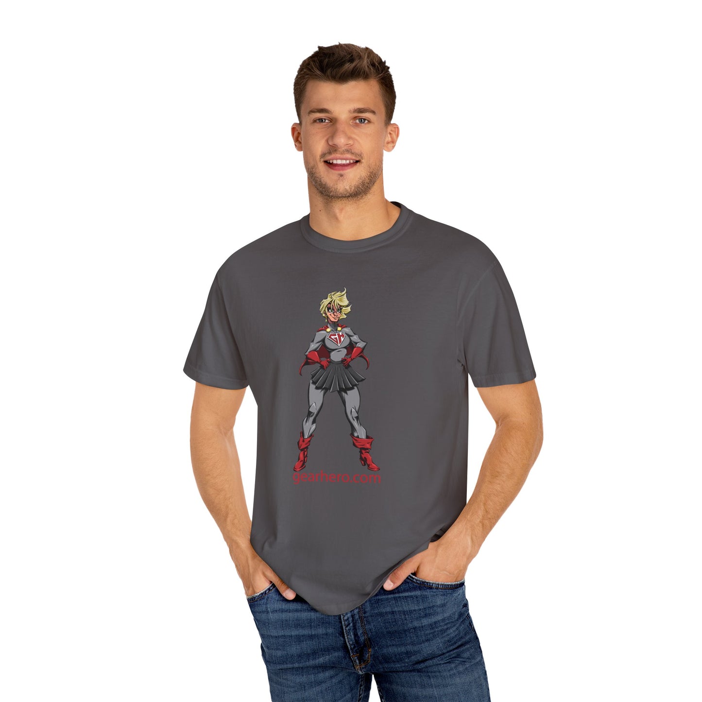 Mrs. Hero Unisex Garment-Dyed T-shirt