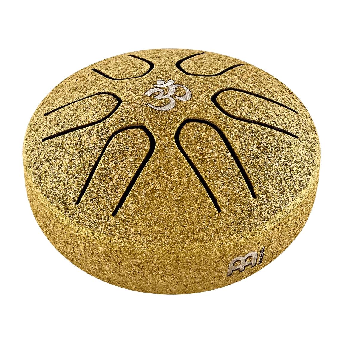 Meinl Sonic Energy PSTD3GOM 3" Tongue Drum, A Major, OM, Gold