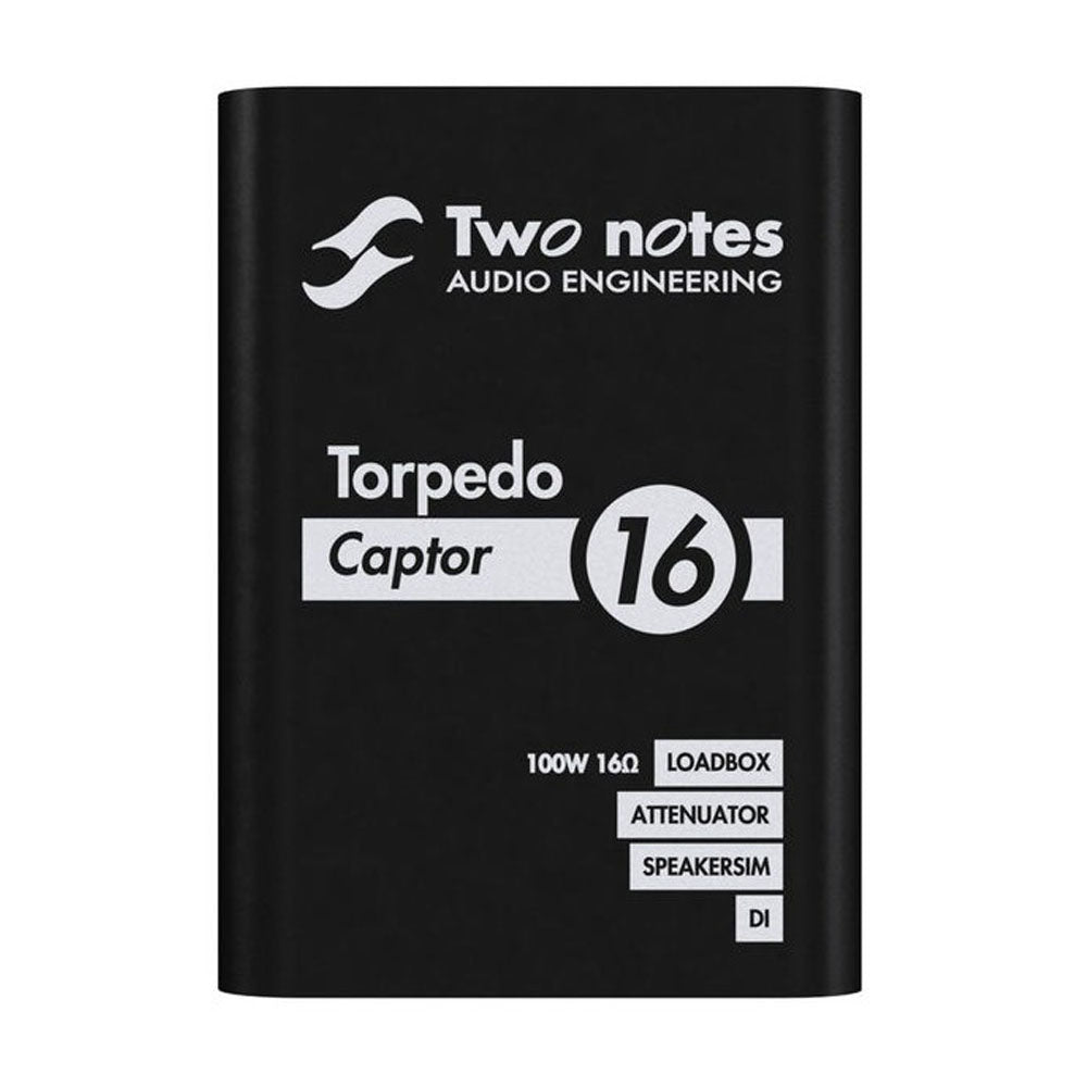 Two Notes Torpedo Captor Reactive Loadbox DI and Attenuator, 16 Ohm