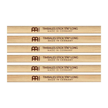 Meinl Percussion SB128-3 Timbale Sticks Long, Pack of 3 Pairs, 7/16"