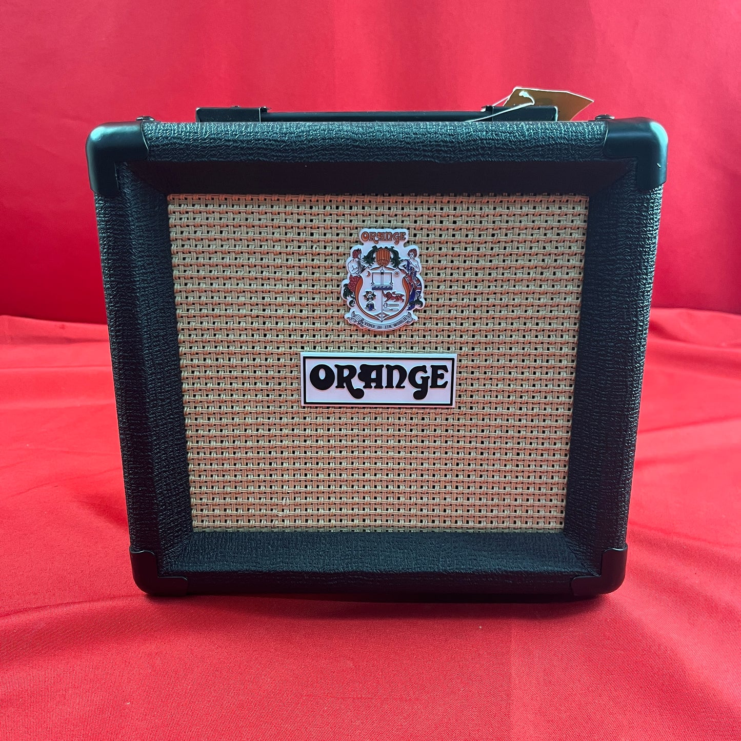 [USED] Orange PPC108 20W 1x8 Speaker Cabinet, Black (See Description).