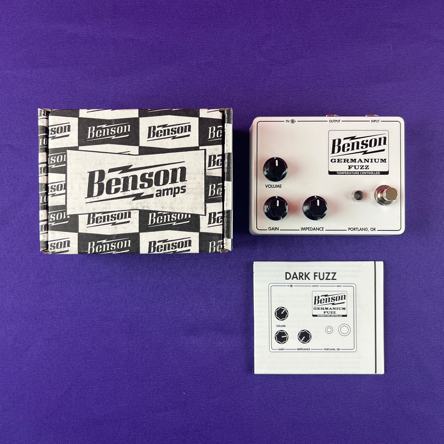[USED] Benson Germanium Fuzz Solar White