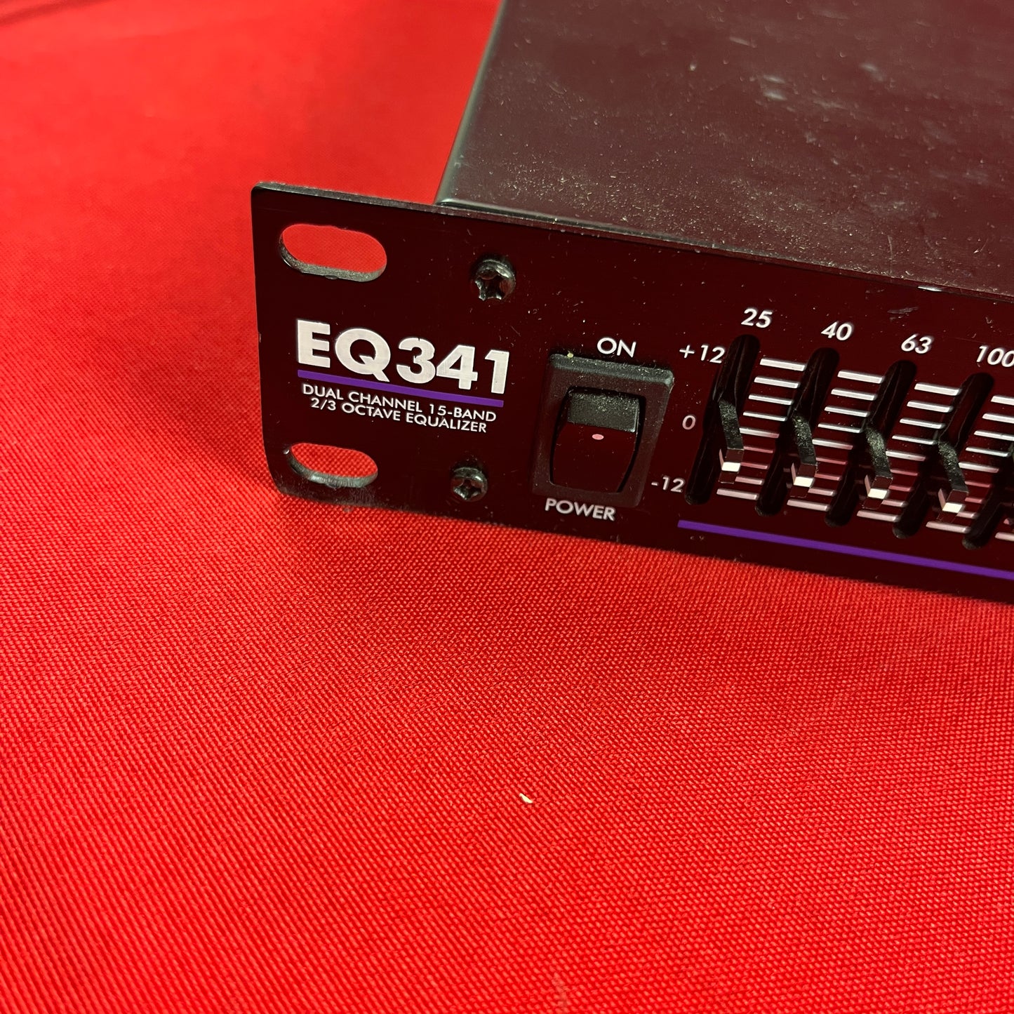 [USED] ART EQ341 Dual 15 Band Graphic Equalizer (See Description)