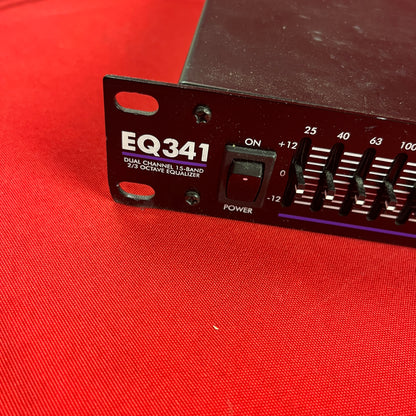[USED] ART EQ341 Dual 15 Band Graphic Equalizer (See Description)