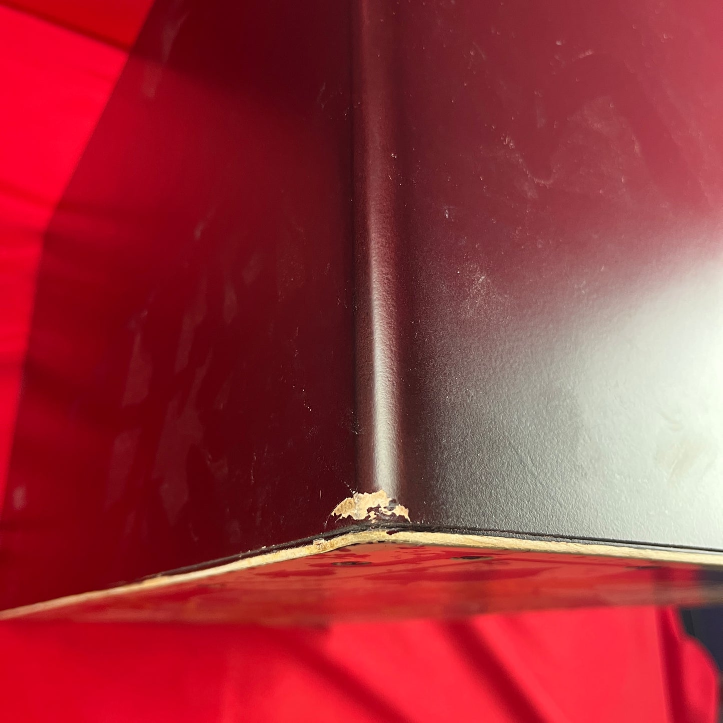 [USED] Meinl Percussion BBCAJJS Backbeat Bass Cajon w/Snare Wire, Jack Of Spades (See Description)