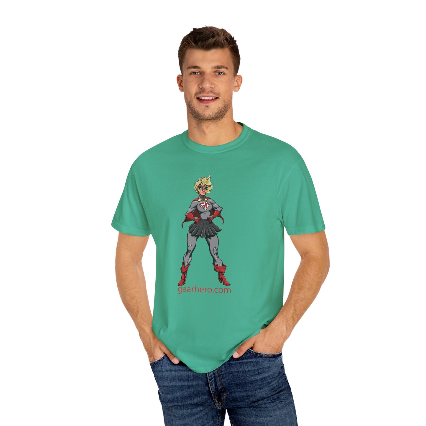 Mrs. Hero Unisex Garment-Dyed T-shirt