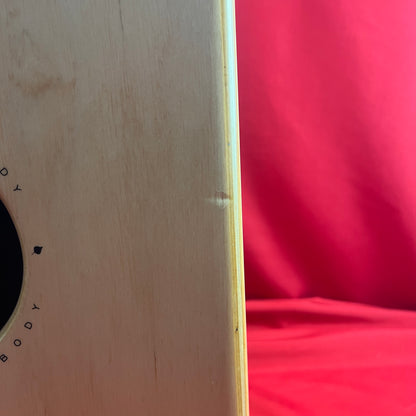 [USED] Meinl Percussion SCP100AWA Snarecraft Professional Series Cajon, American White Ash (See Description)