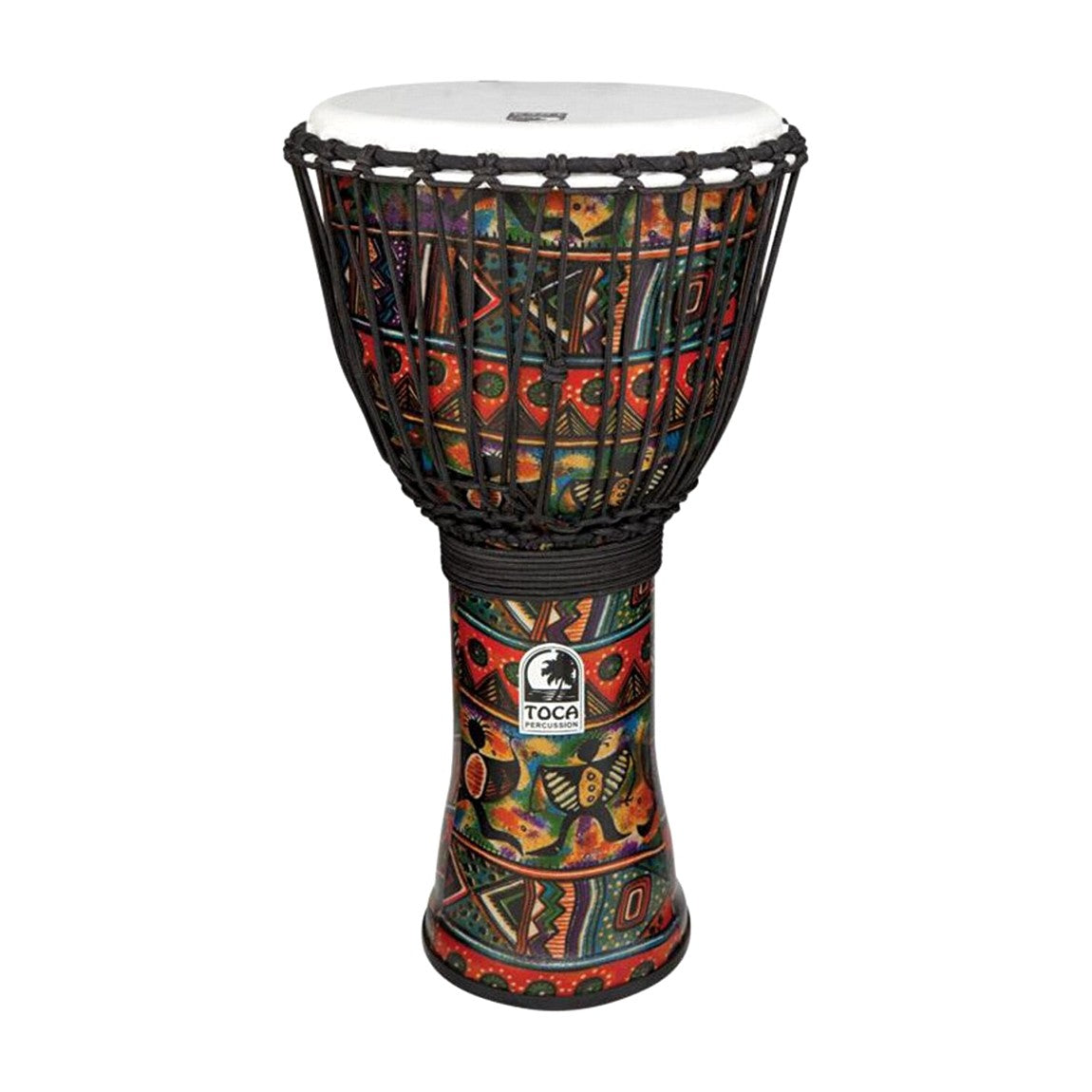 Toca TF2DJ-9AD Freestyle II Rope-Tuned Djembe 9 in, African Dance