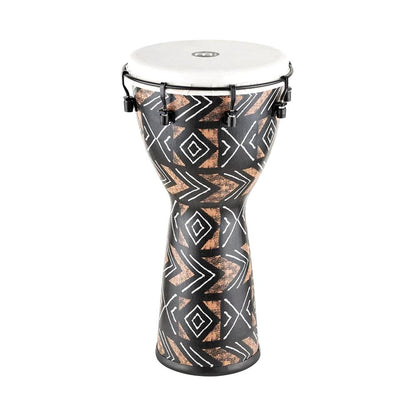 Meinl Percussion ADJ10-KA 10" Synthetic Djembe w/Synthetic Head, Kanga Sarong