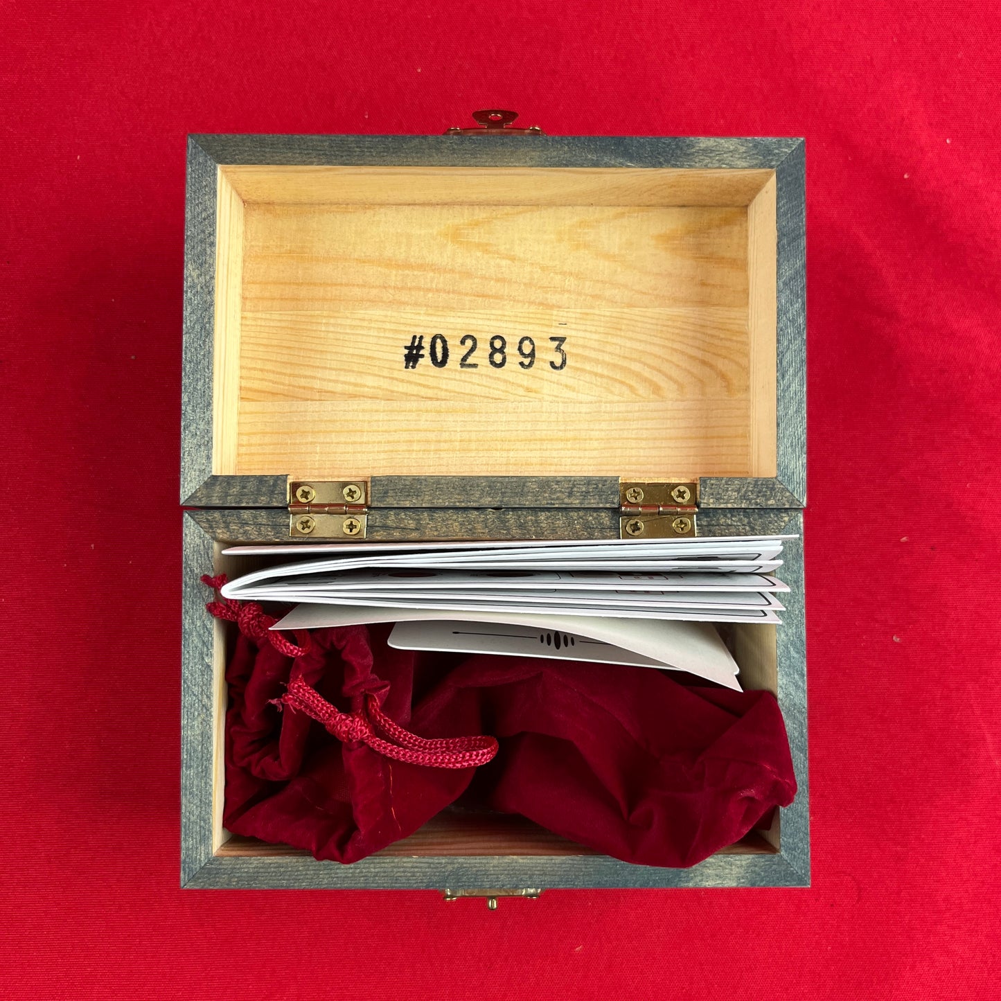 [USED] Chase Bliss Audio Tonal Recall Analog Delay, Red Knob Mod Wooden Box (PEDAL NOT INCLUDED) (See Description)