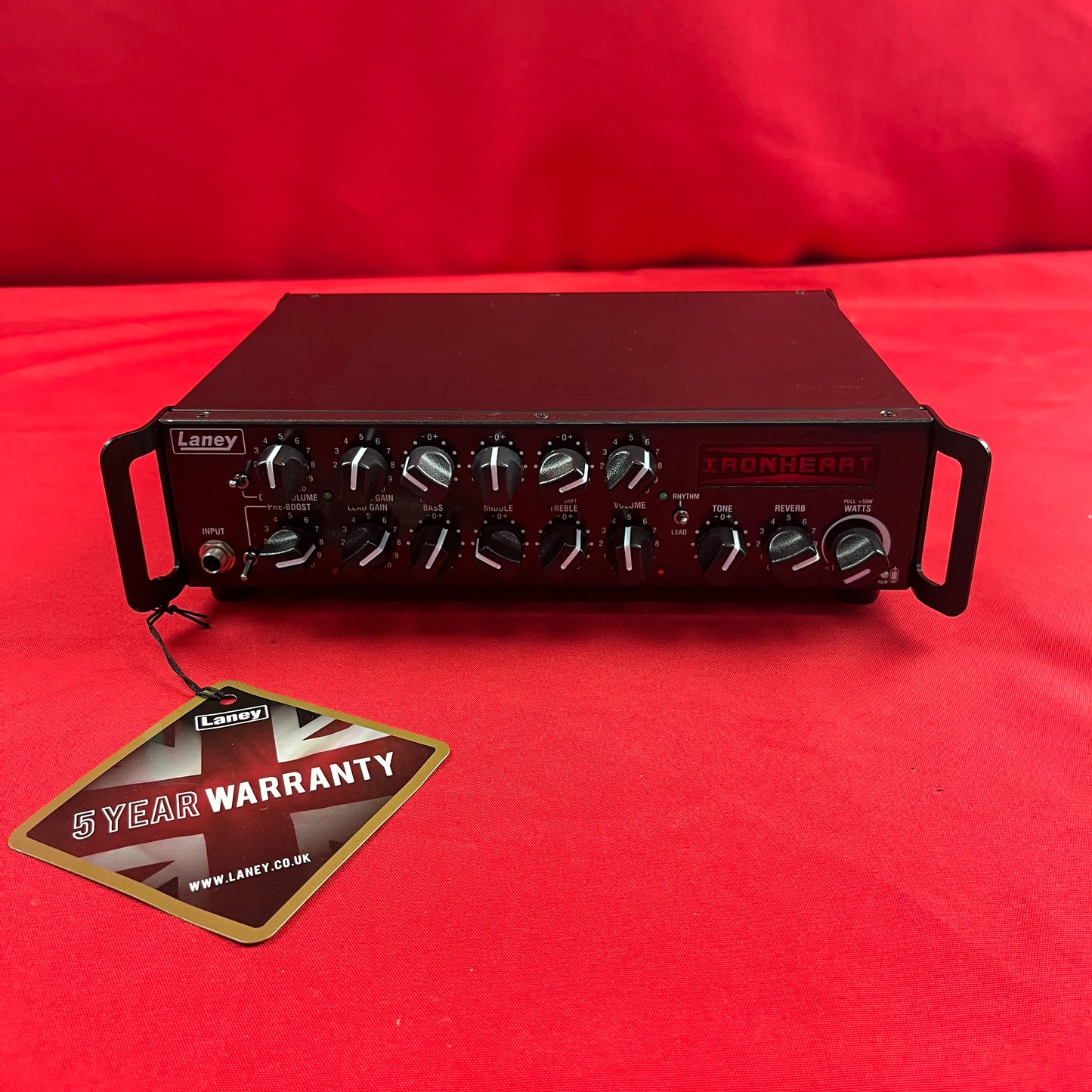 [USED] Laney IRT-SLS 300 Watt Guitar Amplifier Tube Head w/USB Interface (See Description)