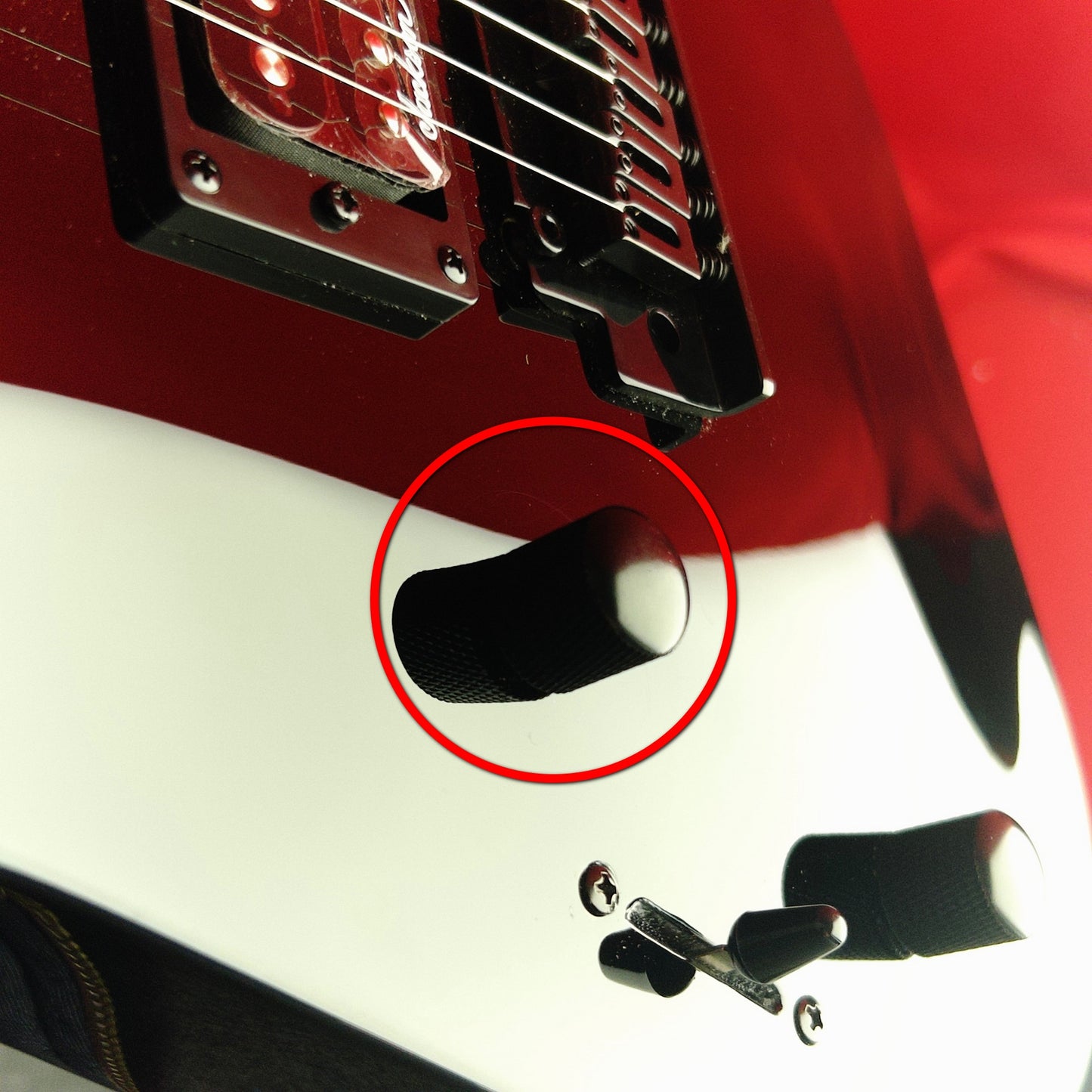 [USED] Jackson JS22 DKA LH Dinky Arch Top Left handed Electric Guitar, Gloss Black (See Description)