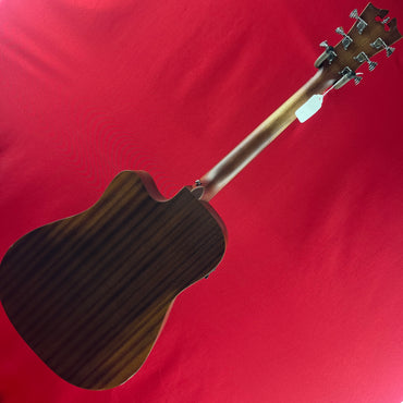 [USED] D'Angelico Premier Bowery LS Acoustic Electric Guitar, Aged Satin Mahogany (See Description)