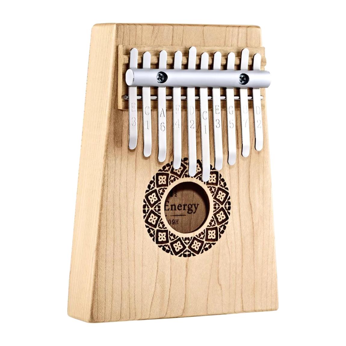 Meinl Percussion KL1009H 10 Note Kalimba C Major, Maple