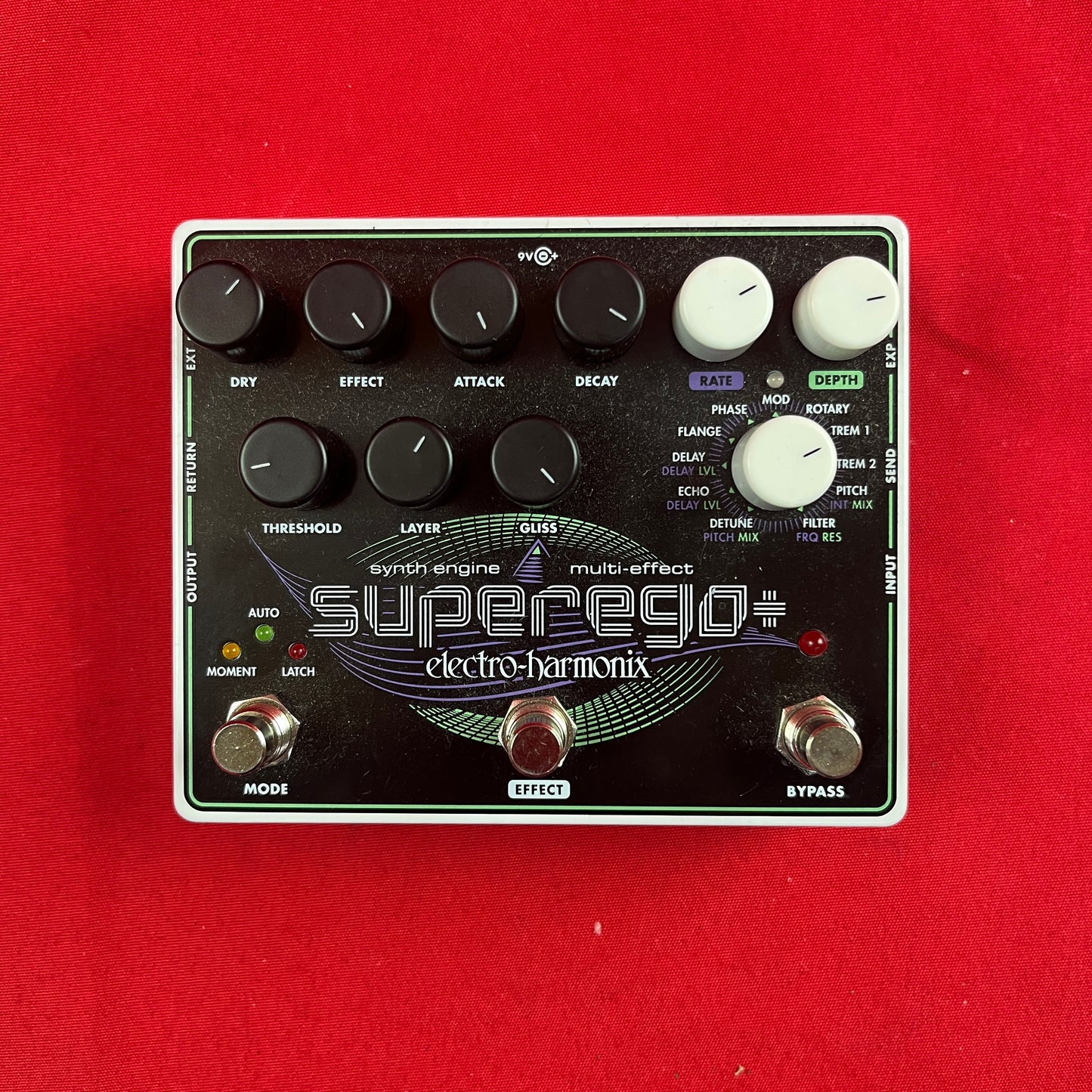 [USED] Electro-Harmonix Superego+ Plus Synth Engine Multi-Effect (See Description)