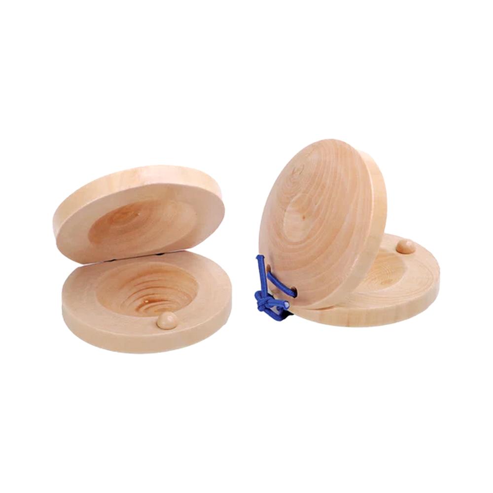 Granite Percussion GP-CASTWD 2 Piece 2 1/2 Inch Wood Castanet