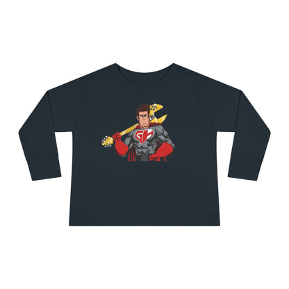 Golden Guitar Hero Toddler Long Sleeve Tee