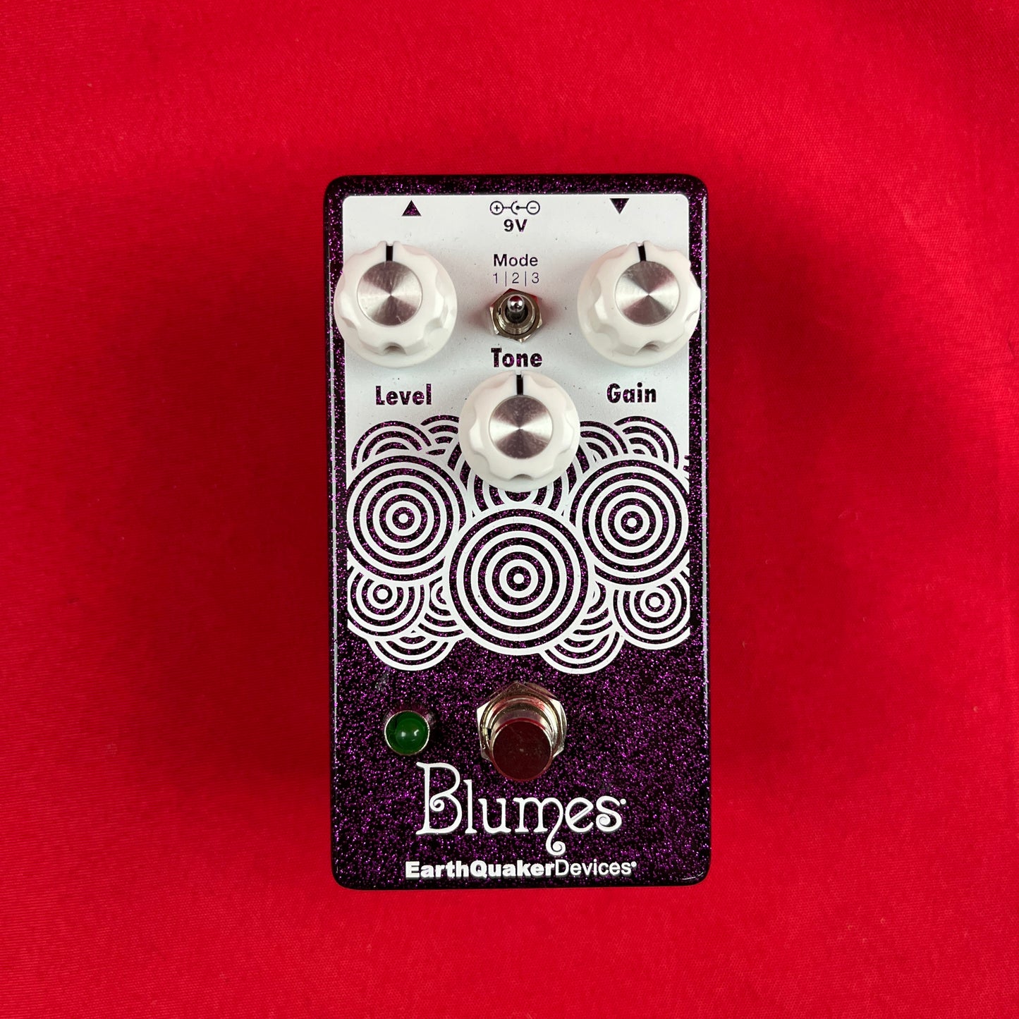 [USED] Earthquaker Devices Blumes Bass Overdrive, Purple Sparkle (Gear Hero Exclusive) (See Description)