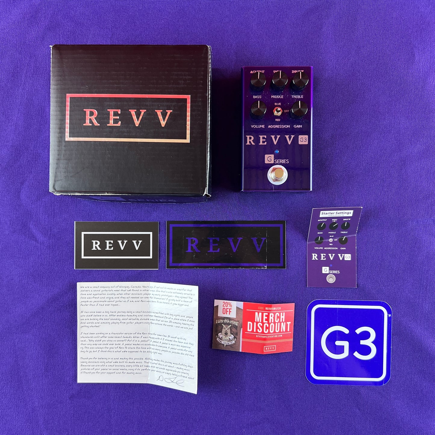 [USED] Revv Amplification G3 Distortion
