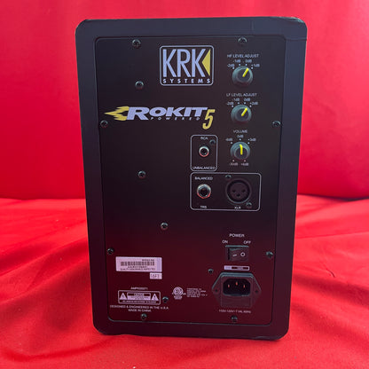 [USED] KRK RP5G3-NA Rokit 5 Generation 3 Powered Studio Monitor (See Description)