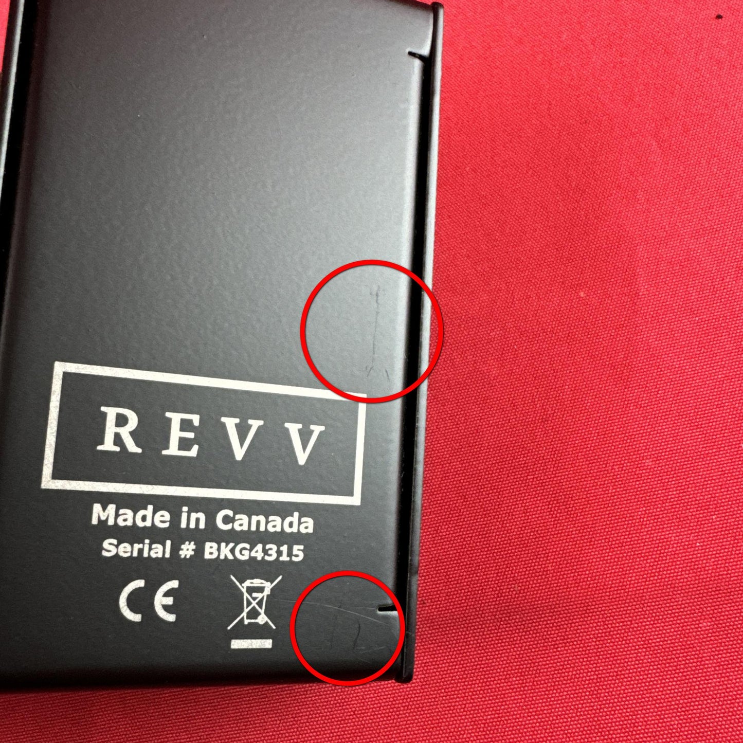 [USED] Revv Amplification G4 High Gain Distortion, Blackout Edition (Gear Hero Exclusive) (See Description)