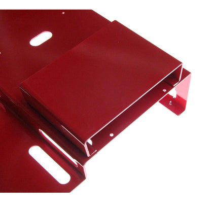 GO Pedalboards 5x7 Aluminum Pedalboard Riser, Red