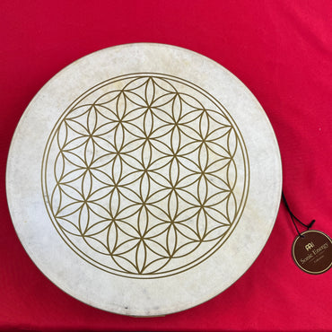 [USED] Meinl Percussion WD16FOL 16" Wave Drum w/Goat Skin Head, Flower Of Life