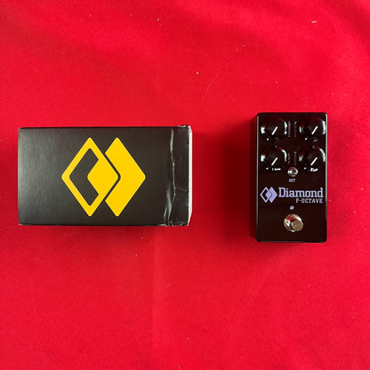 [USED] Diamond F-Octave Classic Fuzz, Midnight Sparkle (Gear Hero Exclusive) (See Description)