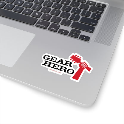 Gear Hero Logo Kiss-Cut Stickers