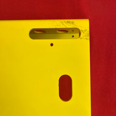 [USED] GO Pedalboards 24x16 Two-Tier Aluminum Pedalboard, Yellow (See Description)