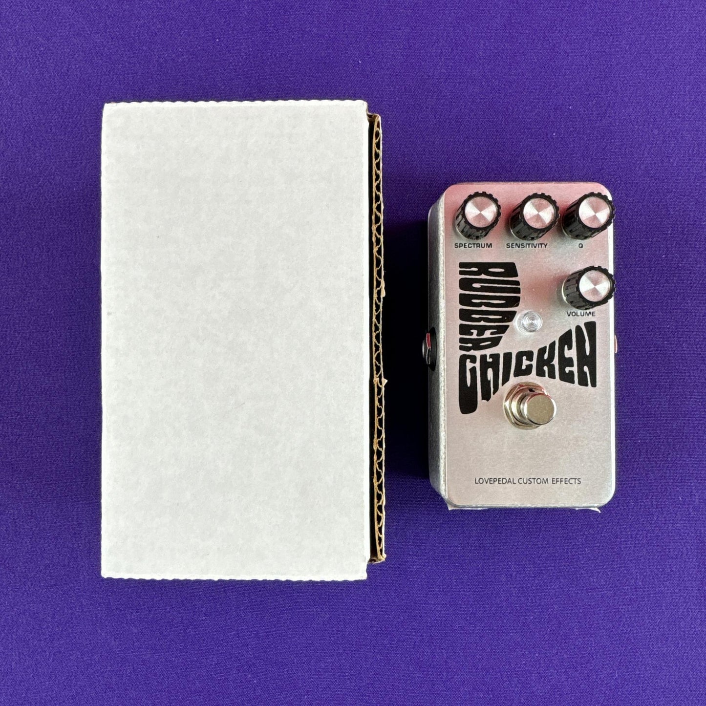 [USED] Love Pedal Rubber Chicken Auto Wah, Silver