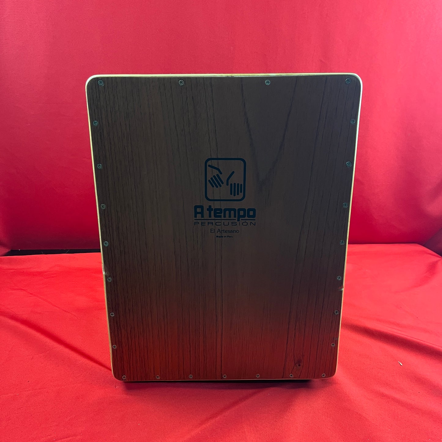 [USED] A Tempo Percussion El Artesano Cajon w/Gig Bag (See Description)