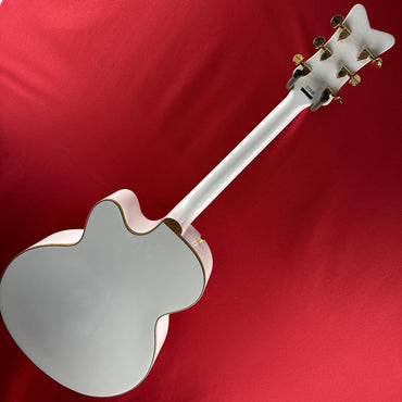 [USED] Gretsch G5022CWFE Rancher Falcon Jumbo Cutaway, White (See Description)